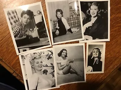 Lot 1950’s Vintage Movie Stills Celebrity Publicity Photos • $25