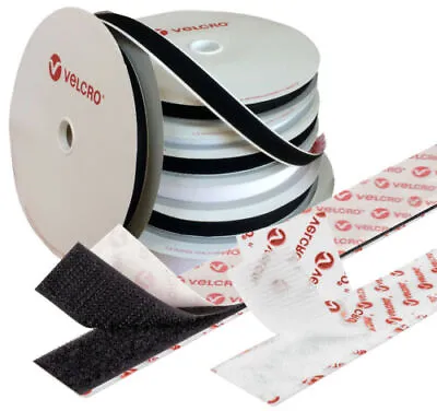 Self Adhesive Tape VELCRO® Brand Hook And Loop Sticky Backed Fastener PS14 • £75.49