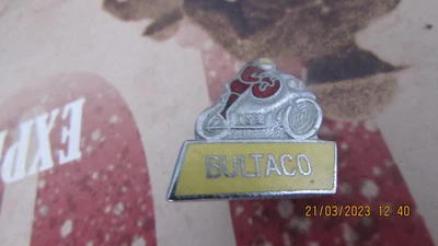 £10 • Buy Vintage Collectable Enamel Bultaco Motorcycle Badges