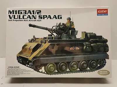 Academy M163A1/2 Vulcan SPAAG AA Defense Gun 1:35 Scale Model Kit #1360  • $39.50