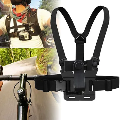 Mobile Phone Chest Mount Harness Strap Holder Gopro 10 11 For IPhone Samsung  • $11.99
