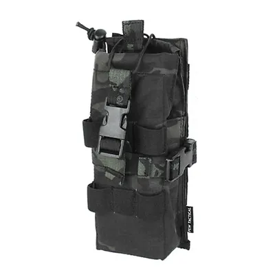 Pew Tactical MOLLE Radio Pouch Walkie Talkies Holder PRC152 MBTR Military Gear • $43.11