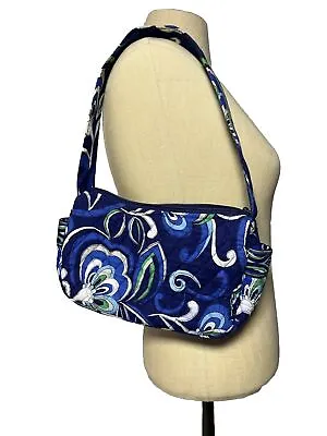 Vera Bradley Maggie Bag Retired Mediterranean Blue EUC!! • $19.95