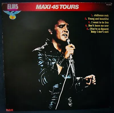 ELVIS PRESLEY~Maxi 45 Tours #2 French Import Album-RCA VICTOR #PC 8403~Top Copy • $24.99