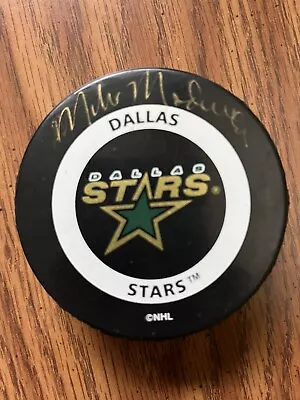 Mike Modano Autographed Auto Signed Dallas Stars Official Game Puck • $59.99