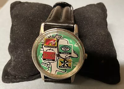 Vintage 1991 MTV Video Music Awards Watch With Mini Display Pillow • $48