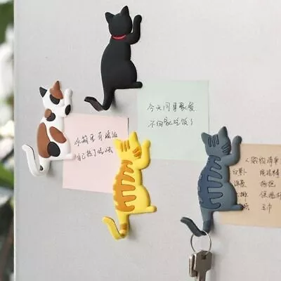 Multifunctional Refrigerator Magnet Decors Wall Mount Hook Sticker Hanger Holder • $10.50