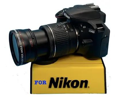 HD FISHEYE Lens For Nikon D5300 D3200 D3000 D5100 D5000 D5500 D60 D40x D50 S90 • $24.32