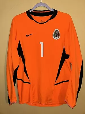 2003-04 Nike Mexico Goalkeeper Jersey S Oswaldo Sanchez • $75