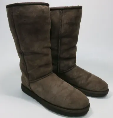 UGG Australia #5815 Classic Tall Insulated Boots Winter Warm Footwear Shoes Sz 8 • $39.94