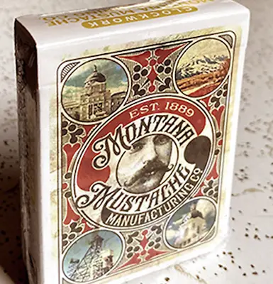 Clockwork: Montana Mustache Manufacturing Co. Playing Cards By Fig 23  • $16.99