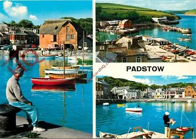 Picture Postcard:-Padstow (Multiview) [John Hinde] • £1.79