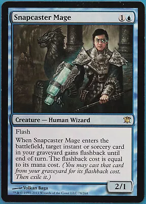 Snapcaster Mage Innistrad NM Blue Rare MAGIC MTG CARD (ID# 385463) ABUGames • $20.85