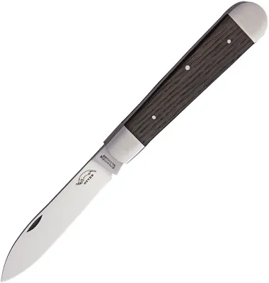 OTTER-Messer Smoked Oak Folding Carbon Steel Pocket Knife 261RAU • $79.95