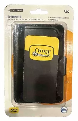 Otterbox Defender Series Case For IPhone 4 / 4S - Black • $14.95