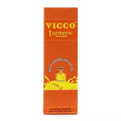 Vicco Turmeric Ayurvedic Cream With Sandalwood Oil 50g • $14.99