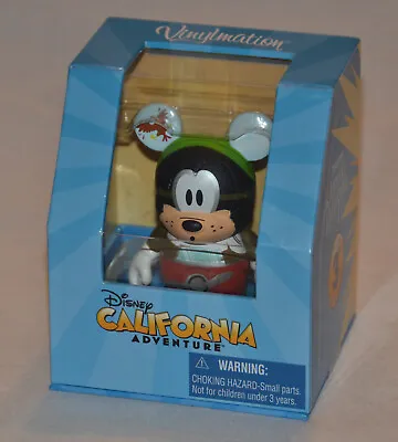 New Sealed Disney VINYLMATION California Adventure Goofy's Sky School Passholder • $24