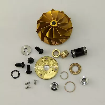 VF35 VF39 VF48 VF52 Step Turbo Repair Kit + Upgrade 11+0 Billet Compressor Wheel • $120