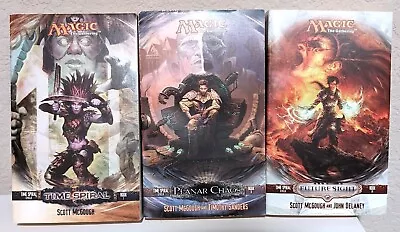 Magic: The Gathering = TIME SPIRAL CYCLE = Complete 3 Paperbacks LIKE NEW • $24.95