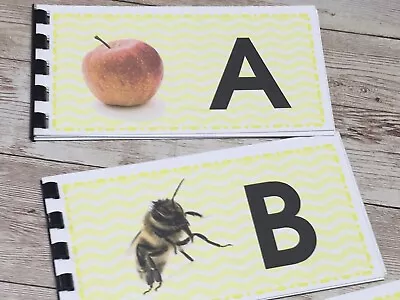 Pre-Reading  Series - 26 Alphabet Pictures  Booklets - Preschool - Montessori • $19.13