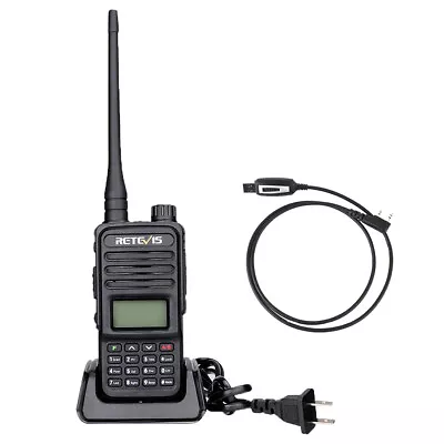 Retevis RT85 Dual Band Ham Walkie Talkie 5W FM VFO Emergency Alert DTMF Amateur • $59.99