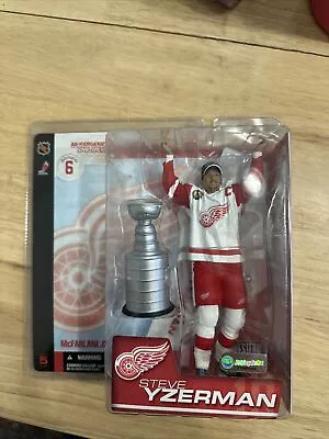 Steve Yzerman 2003 Mcfarlane Action Figure NHL Series 6 Detroit Red Wings ￼ • $28