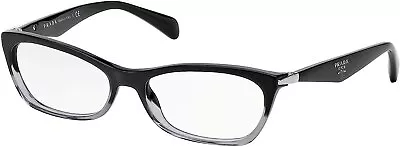 Prada PR15PV ZYY/1O1 Eyeglasses Black Gradient Transparent 53mm • $99.99