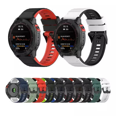 For Garmin Fenix Band 7/7X/6/6X Pro/5/5X Forerunner 935/945 Replacement Strap • $10.95