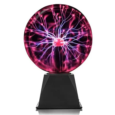 8” Plasma Disco Ball Sound Touch Sensitive Glass Lightning Sphere Light Globe  • £18.99