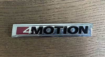 Vw Passat Jetta Golf Tiguan 4motion 4 Motion Rear Lid Emblem Logo Badge • $18