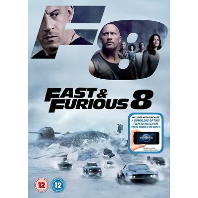 Fast And Furious 8 [DVD] [2017] DVD Value Guaranteed From EBay’s Biggest Seller! • £2.30