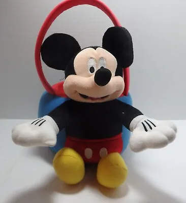 KCare Easter Mickey Mouse Basket Bucket Disney Plush Bag Pail Boys Girls • $29.99