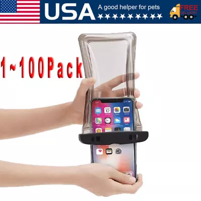 Waterproof Floating Pouch Dry Case Cover For IPhone Cell Phone Touchscreen Lot • $135.35