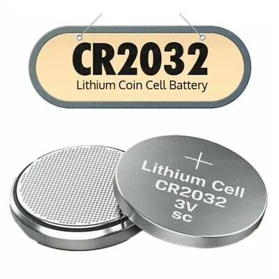 2 X Cr2032 Remote Key Fob Battery For Vw Golf Mk4 1997–2004 • $3.52