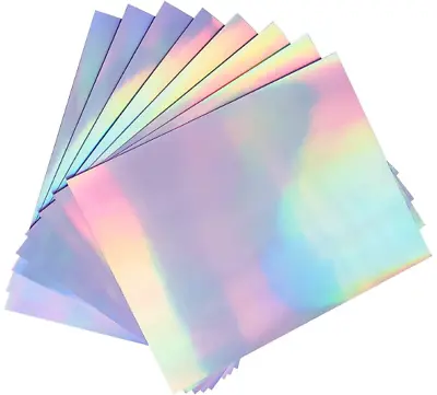 Ink Jet Printable Holographic Vinyl Sticker Paper Waterproof Glossy 5 Sh A4 • $7.49
