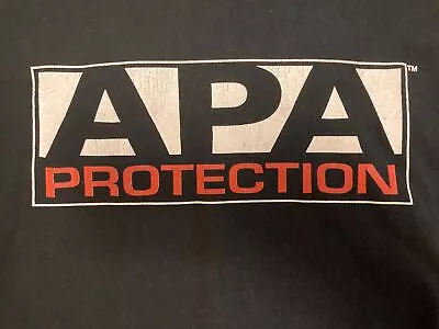 Rare Vintage WWF WWE APA Protection T Shirt L  • $50