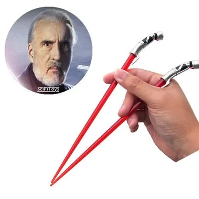 Star Wars Count Dooku Lightsaber Chopsticks Kitchen Gift Kotobukiya • $19.99