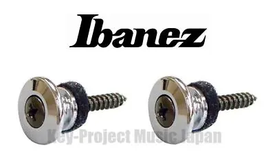 Ibanez 4EP1JH2C Chrome Guitar Strap Buttons Strap End Pins 1 Pair New • $17.15