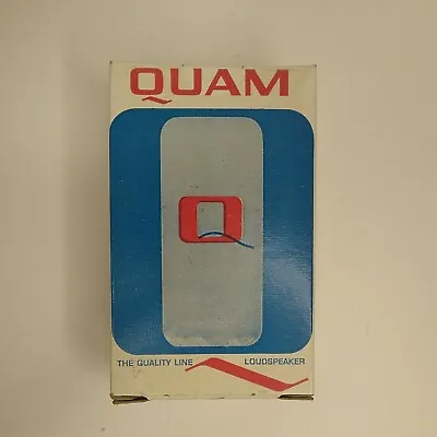 Vintage Quam Speaker 3  X 5  General Purpose 8-10 OHMS Part # 35A0528 • $19.50
