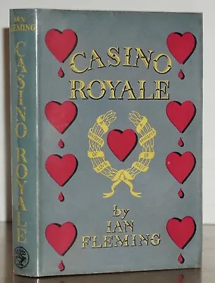 1st/3rd Uk Edition W. Org Striking Dust Jacket~casino Royale~ian Flemingfine/nf • £8432.88
