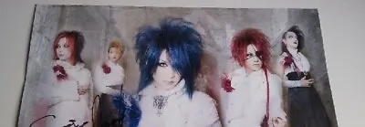 Moi Dix Mois Reprise Autographed Poster ZEALLINK Benefits Mana Visual Kei • $67.76