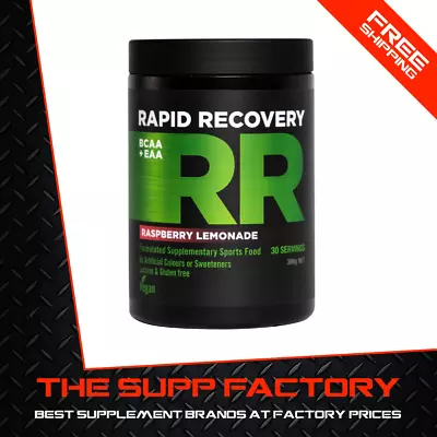 Rapid Supplements RAPID RECOVERY BCAA + EAA 30srv RASPBERRY LEMONADE | Recovery • $49