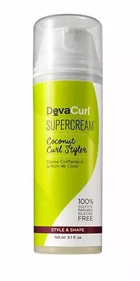 DevaCurl SuperCream (Coconut Curl Styler - Define & Control) 150ml Styling Cream • $40