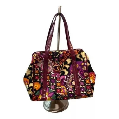 Vera Bradley Suzani Patchwork Hardframe Handbag • $15