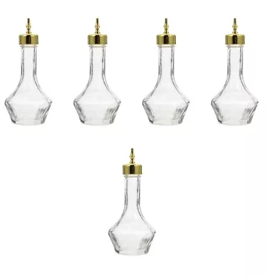  5 Pc Dropper Bottle Wine Shaker Bitters Cup Mini Coffee Syrup • $36.42