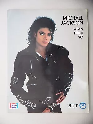 Michael Jackson Japan Tour 1987 Concert Program Japanese Ey9957 • $29