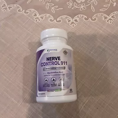 $52 • Buy NERVE Control 911 Calming Formula Anti Anxiety Relaxation De-stress Of Mind NEW 