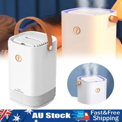$43.69 • Buy 3.3L Portable Humidifier USB Battery LED Air Diffuser Home Essential Oil Sprayer