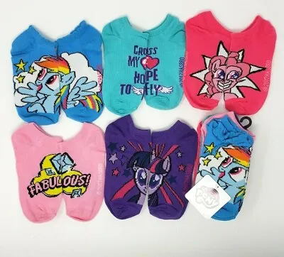 My Little Pony 5-Pair Socks M 7.5-3.5 • $5.99