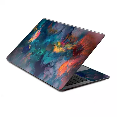 Skin Decal Wrap For MacBook Pro 13  Retina Touch  Color Storm Watercolors • $15.98